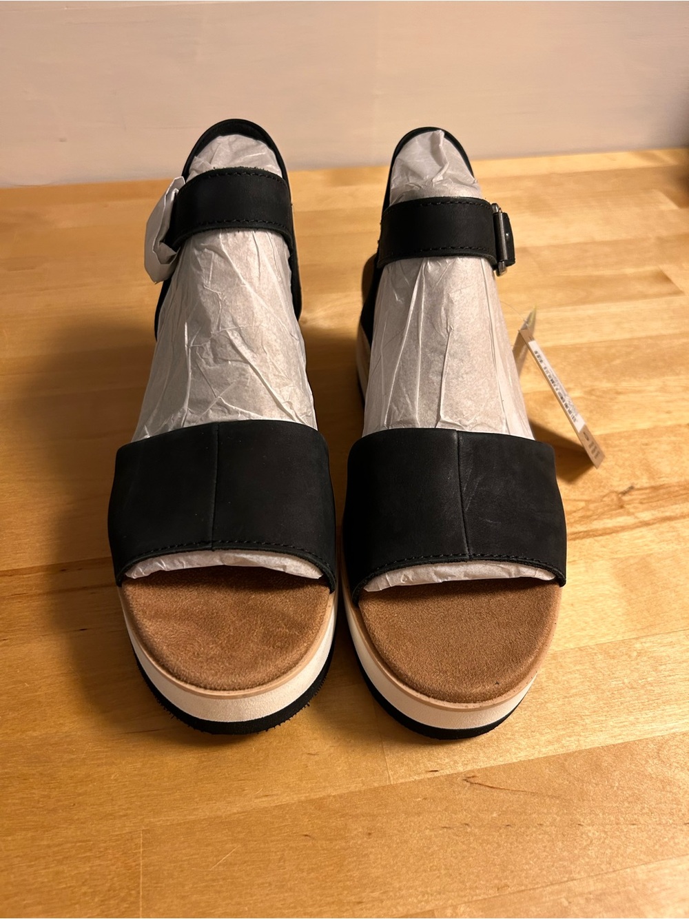 TOMS Diana Wedge Sandals - Platform Espadrille Sandals with Buckle - Picture 4 of 5